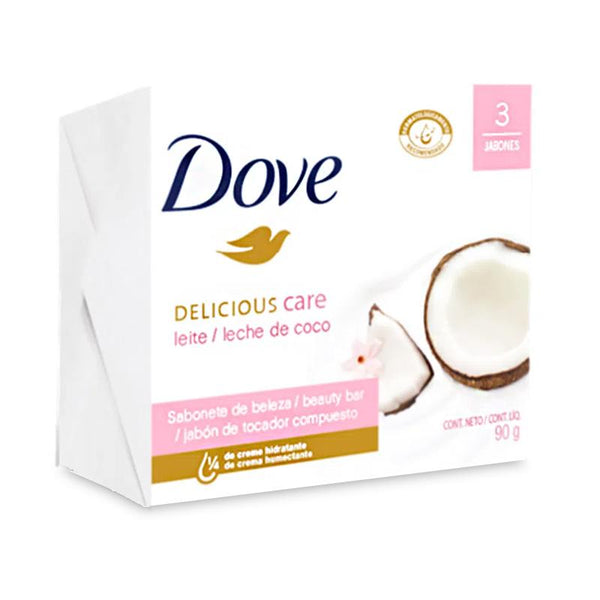 JABON DOVE 90G 3U LUCHE COCO